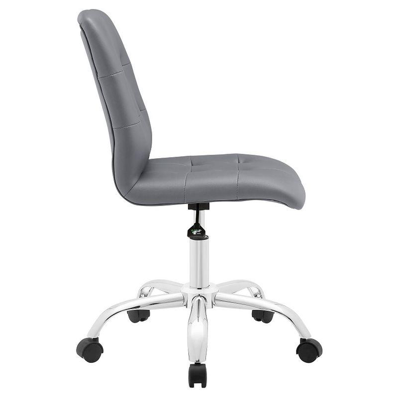 Modway Prim Armless Mid Back Office Chair