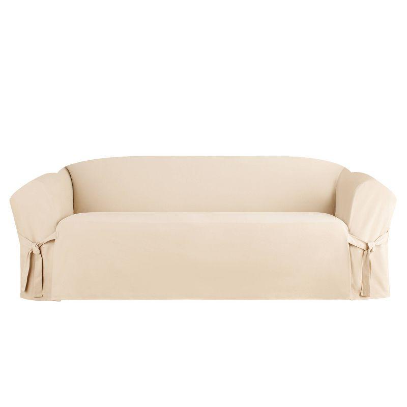 Cotton Box Cushion Sofa Slipcover