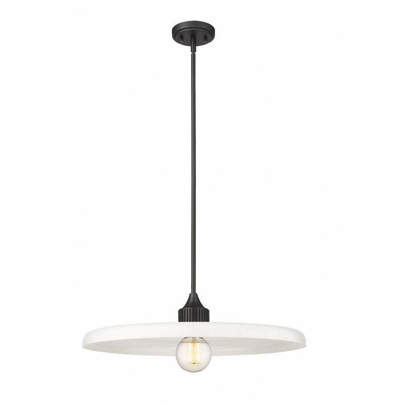 Z-Lite Paloma 1 - Light Pendant in  Matte Black