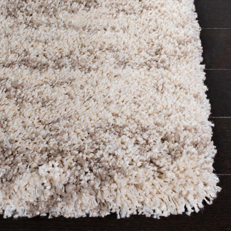 Hudson Shag SGH206 Power Loomed Accent Rug - Ivory/Beige - 2'x3' - Safavieh.