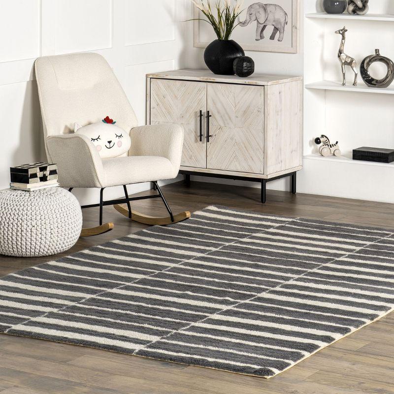 Arvin Olano x Rugs USA Vlad Machine Washable Wool Area Rug