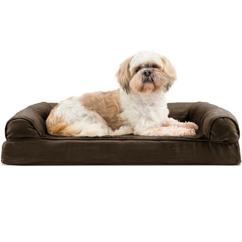 Orthopedic Suede Pet Bed