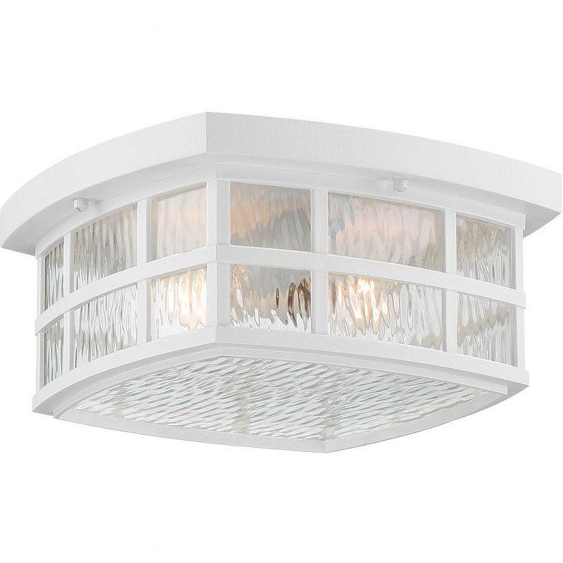 Quoizel Lighting Stonington 2 - Light Flush Mount in  Fresco