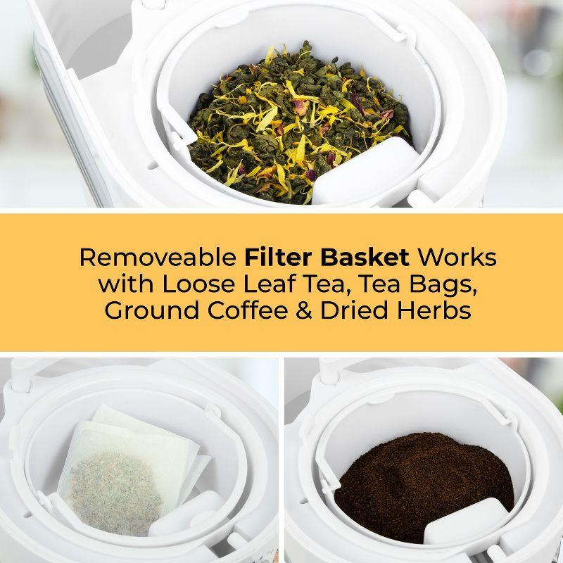 Nostalgia Nostalgia 3-Cup Coffee Maker NCIT3PLSWH6A