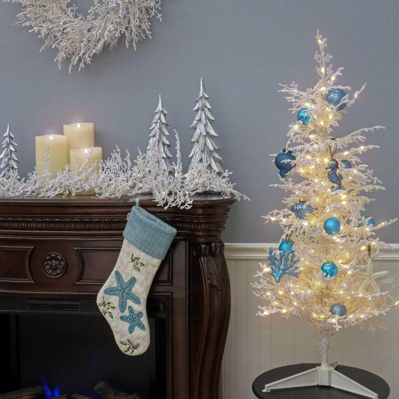 HGTV Home Collection 4' Lighted Christmas Tree with Realistic Needles