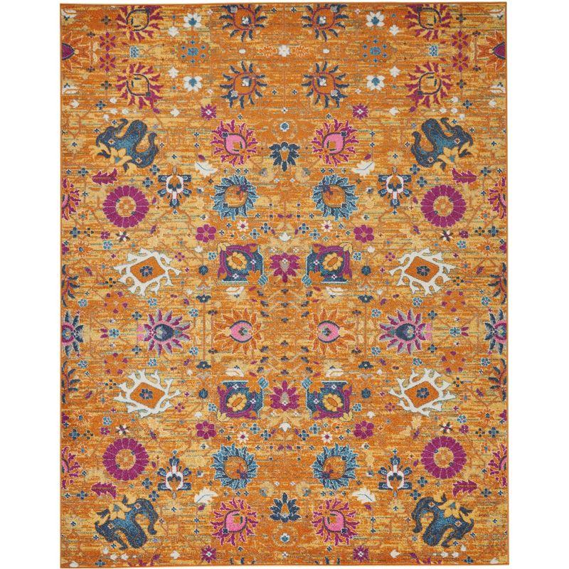 Nourison Passion Bohemian Indoor Rug Sunburst 9' x 12'