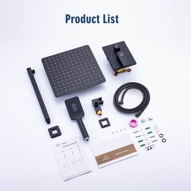 Pressure-Balanced (Temperature And Volume) All-In-One Kit with Rough in-Valve