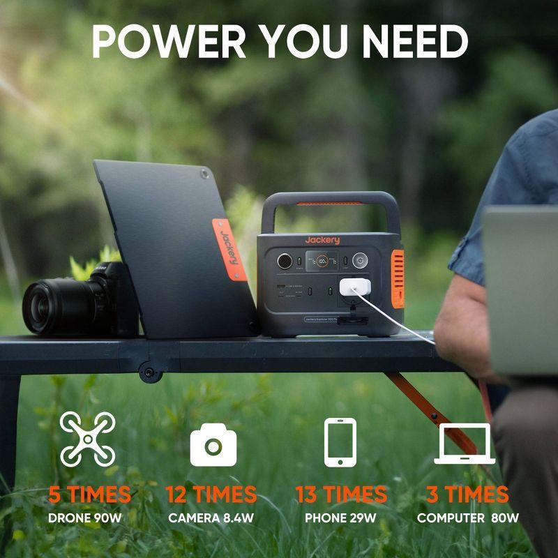 Jackery Solar Generator 300 with 40w Solar Panel