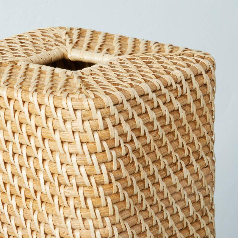 Woven Tissue Box Cover Natural - Hearth & Hand™ with Magnolia