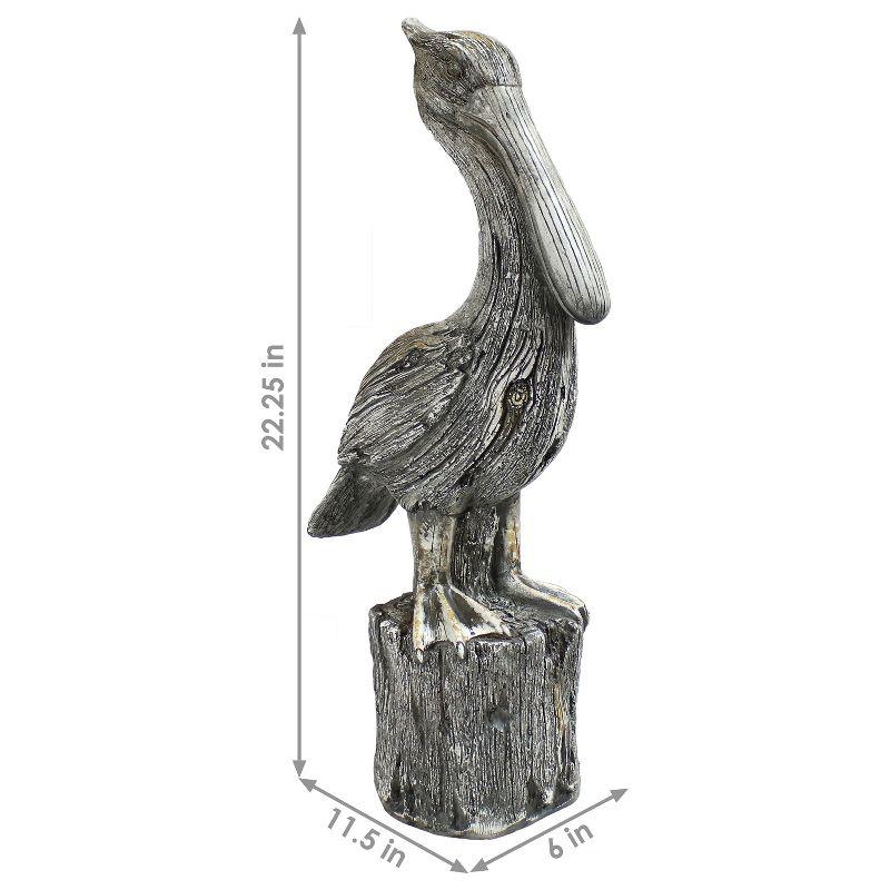 Bird Animals Weather Resistant Plastic Garden Statue