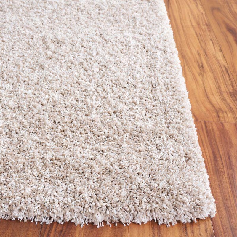 California Shag SG151 Power Loomed Indoor Area Rug - Beige - 9'x12' - Safavieh