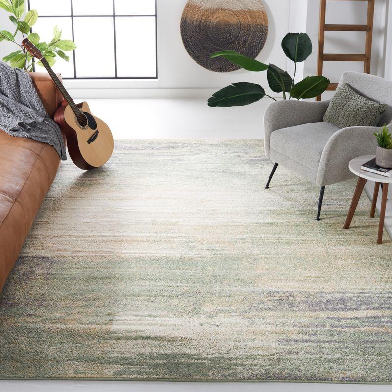 Adirondack ADR112 Machine Made Indoor Area Rug - Ivory/Sage - 8'x10' - Safavieh