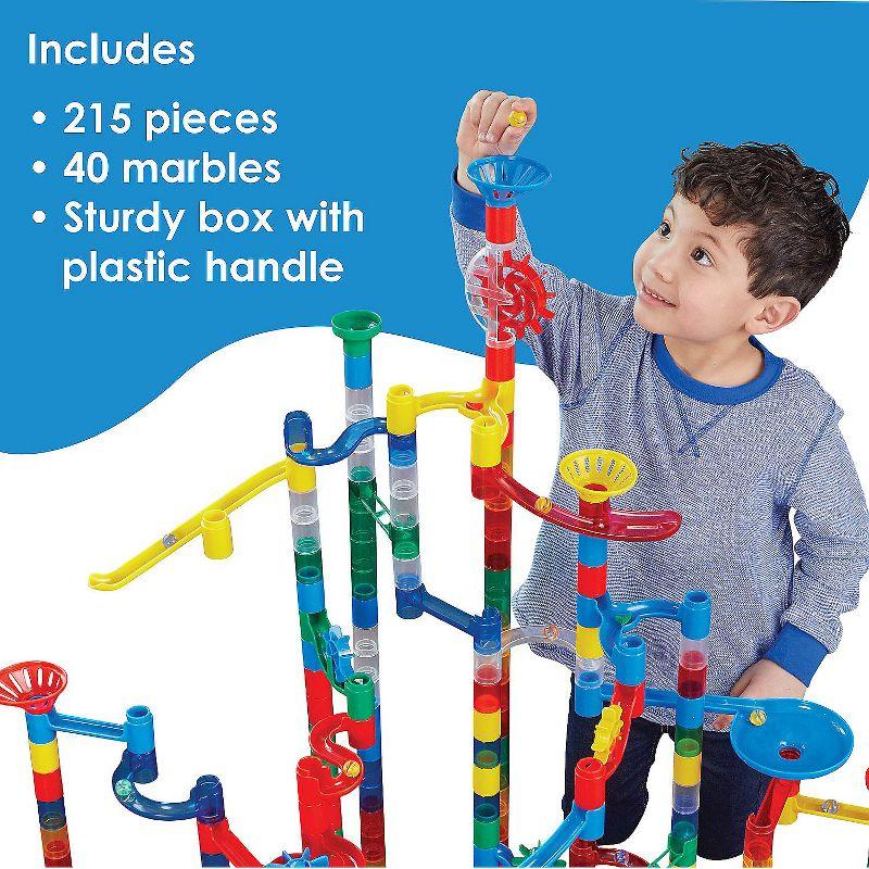 MindWare Mega Marble Run: 215-Piece Set - Building Toys