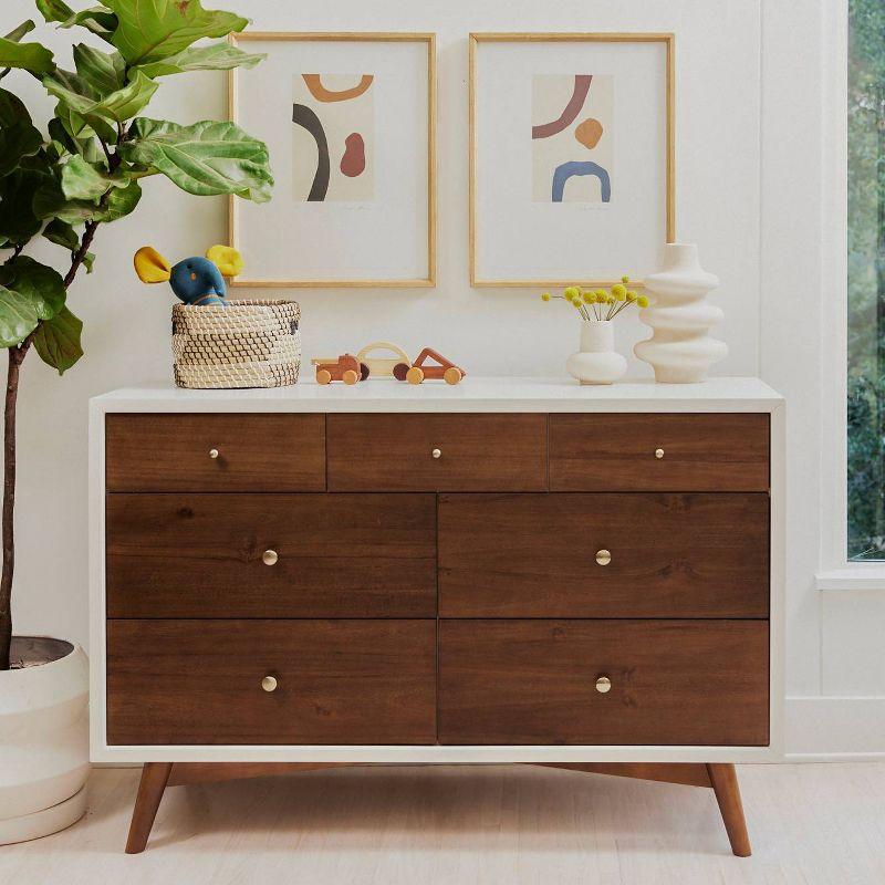 Palma 7 Drawer 53" W Double Dresser