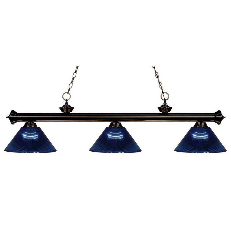 Z-Lite Riviera 3 - Light Island Pendant Light in  Bronze
