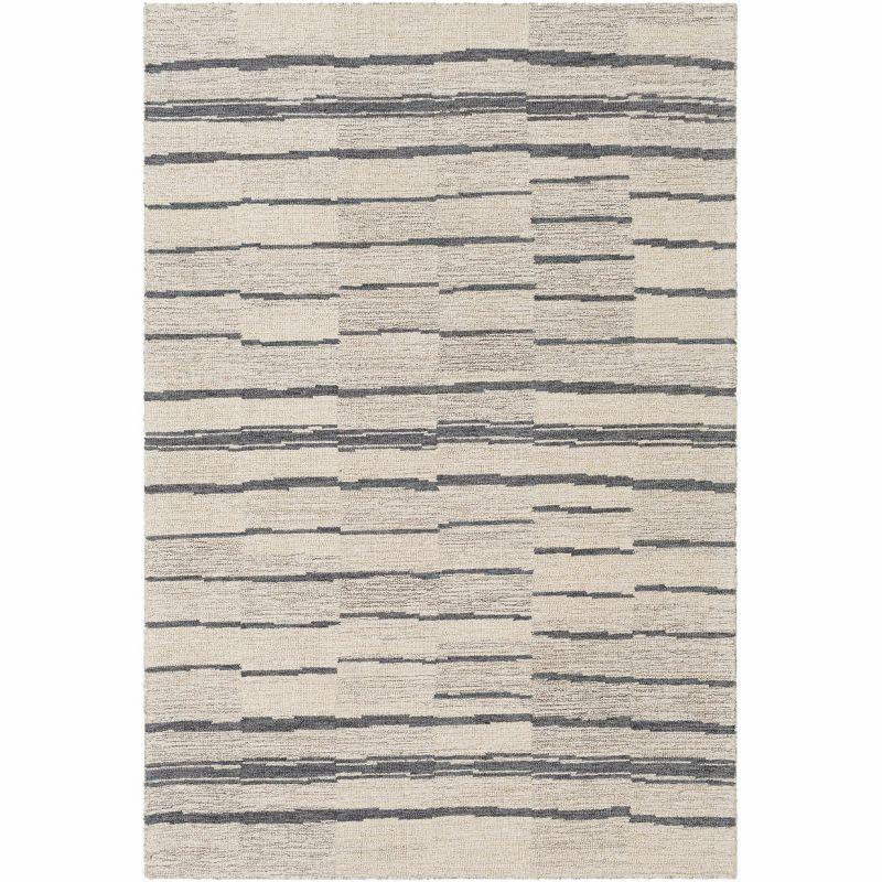 Hauteloom Rectangle Area Rug   Taupe