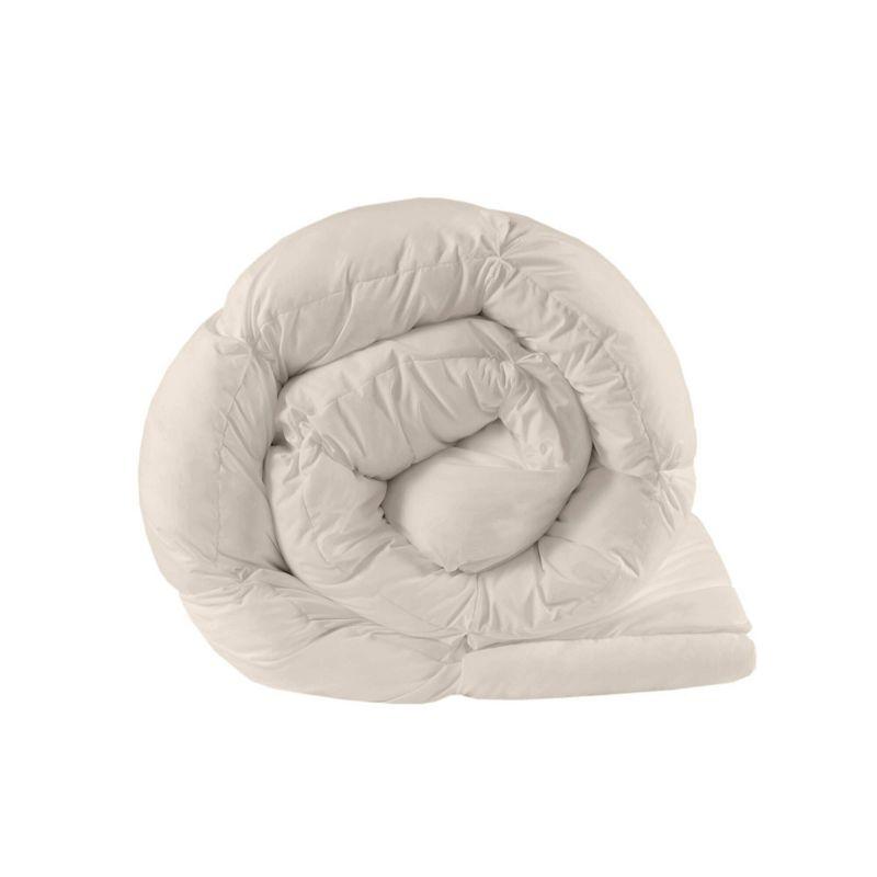 Madison Park Stay Puffed Overfilled Down Alternative Comforter Tan