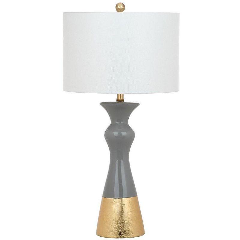 Iris 30.5 Inch H Table Lamp (Set of 2) - Grey/Gold - Safavieh.