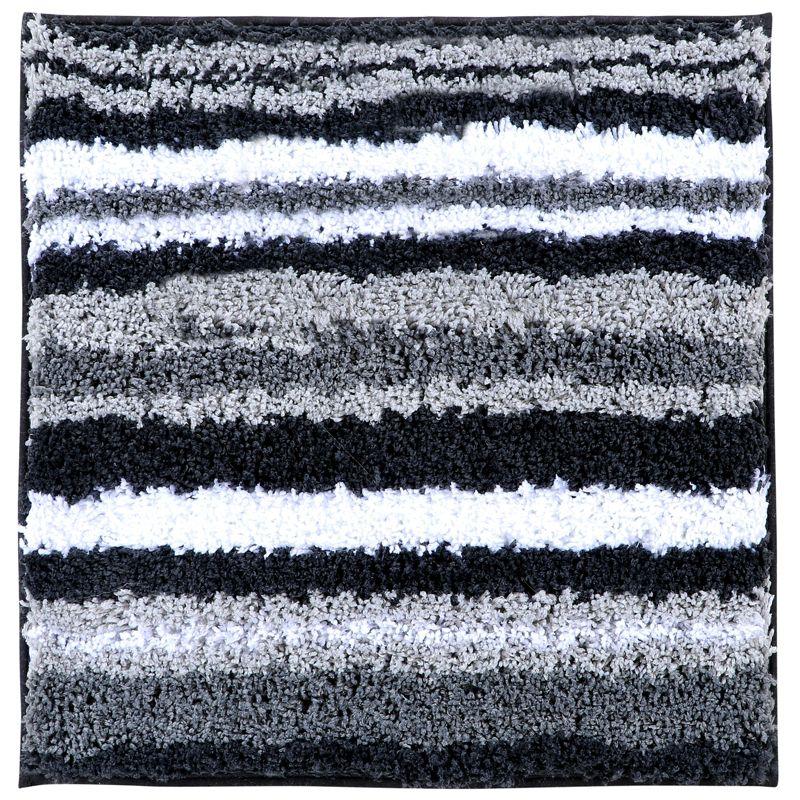 Better Trends Griffie 100% Polyester TPR Backing Tufted 2 Pc (17" x 24" | 17" x 24") Bath Rug Set -