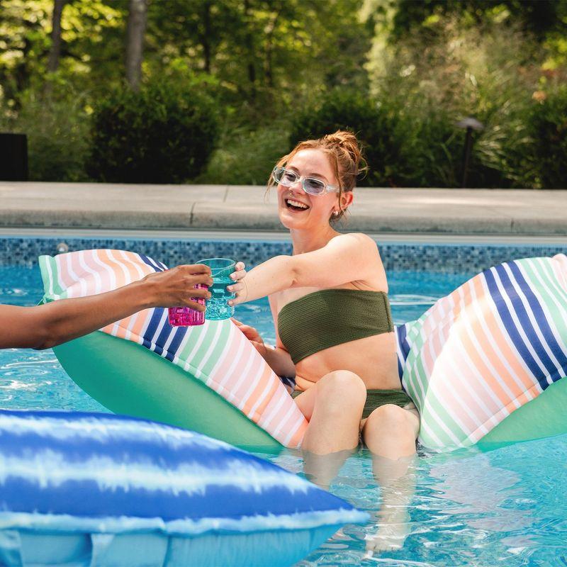 Big Joe Big Joe Lagoon Lounger Pool Float, No Inflation Needed