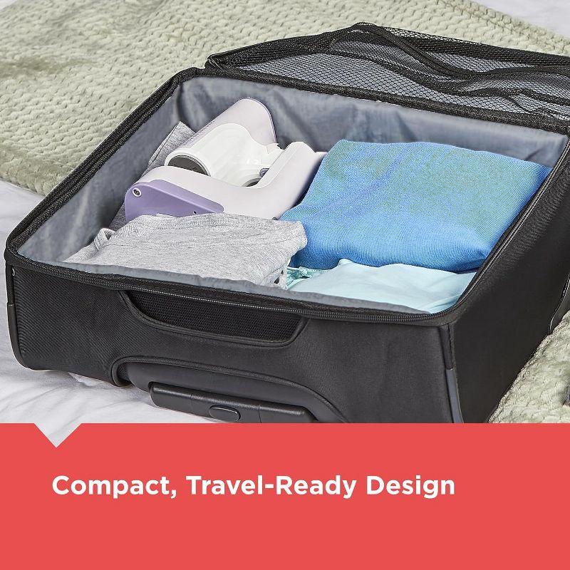 BLACK+DECKER Easy Foldable Steamer, GS0311-1PD, 45-Sec Heat Up, Extra Long Power Cord & Lint Remover