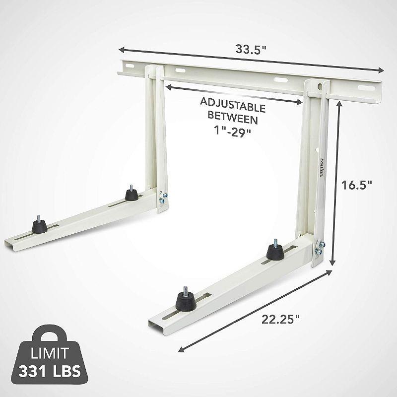 Ivation Split AC Unit Wall Mount, Air Conditioner Support Bracket