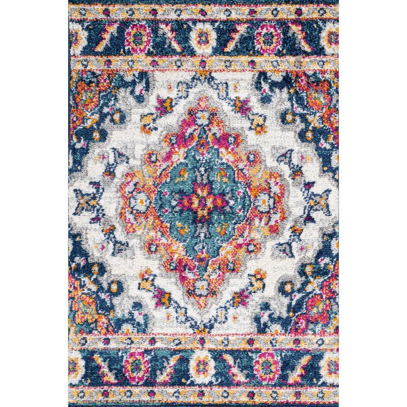 Bohemian Inspired Flair Boho Vintage Medallion Area Rug - JONATHAN Y