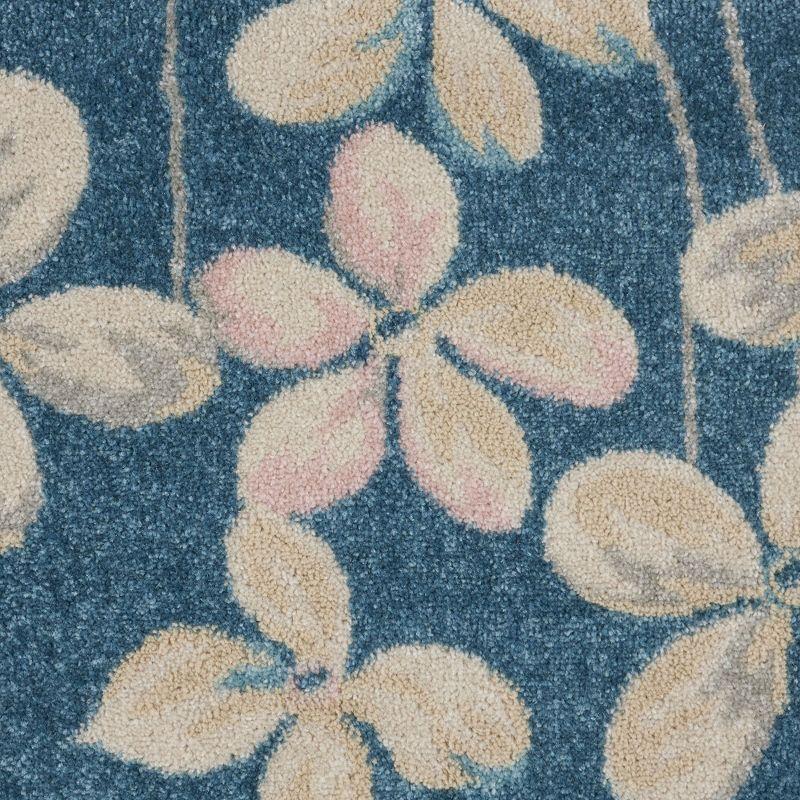 Nourison Tranquil Bohemian Botanical Bloom Area Rug