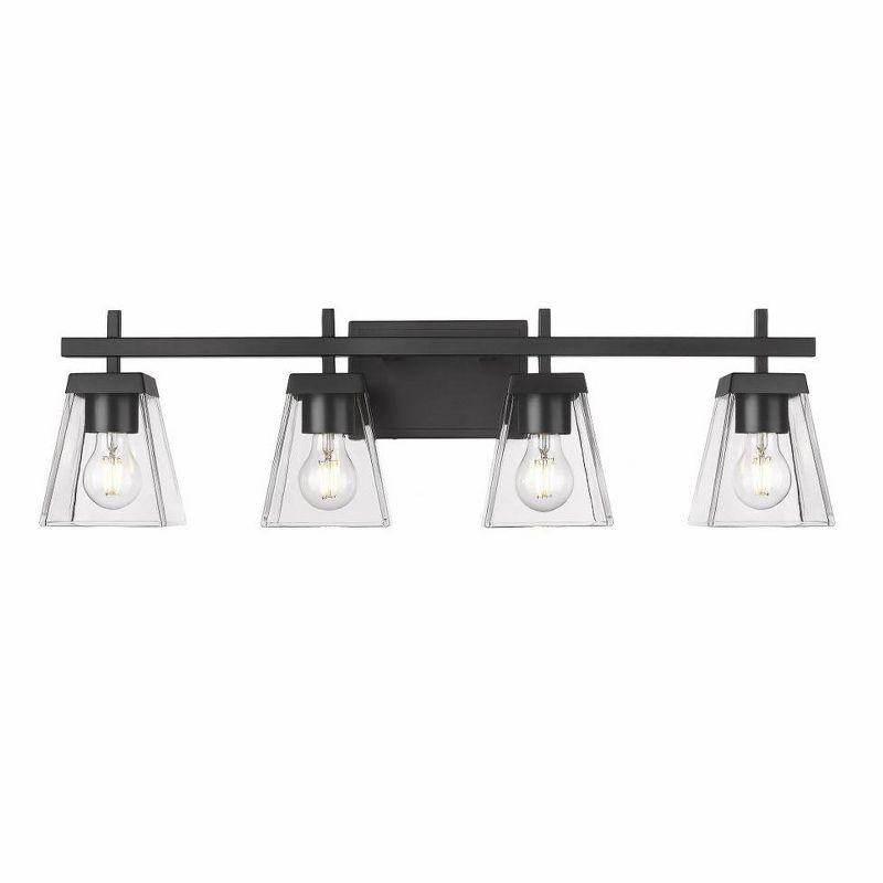 Z-Lite Lauren 4 - Light Vanity in  Matte Black