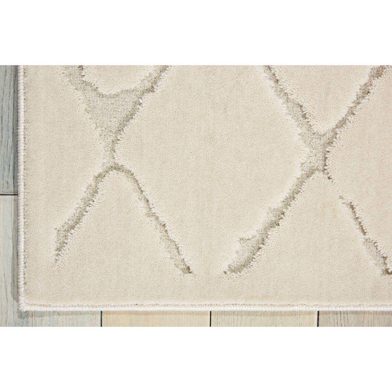 Collette Geometric Ivory Area Rug