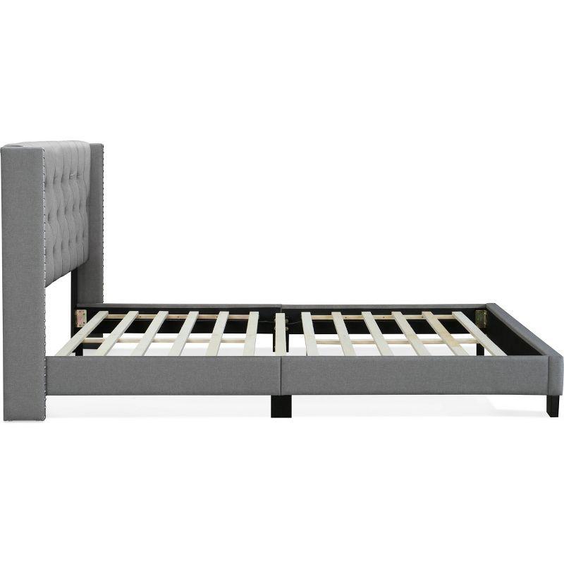 Adler Upholstered Bed - Finch