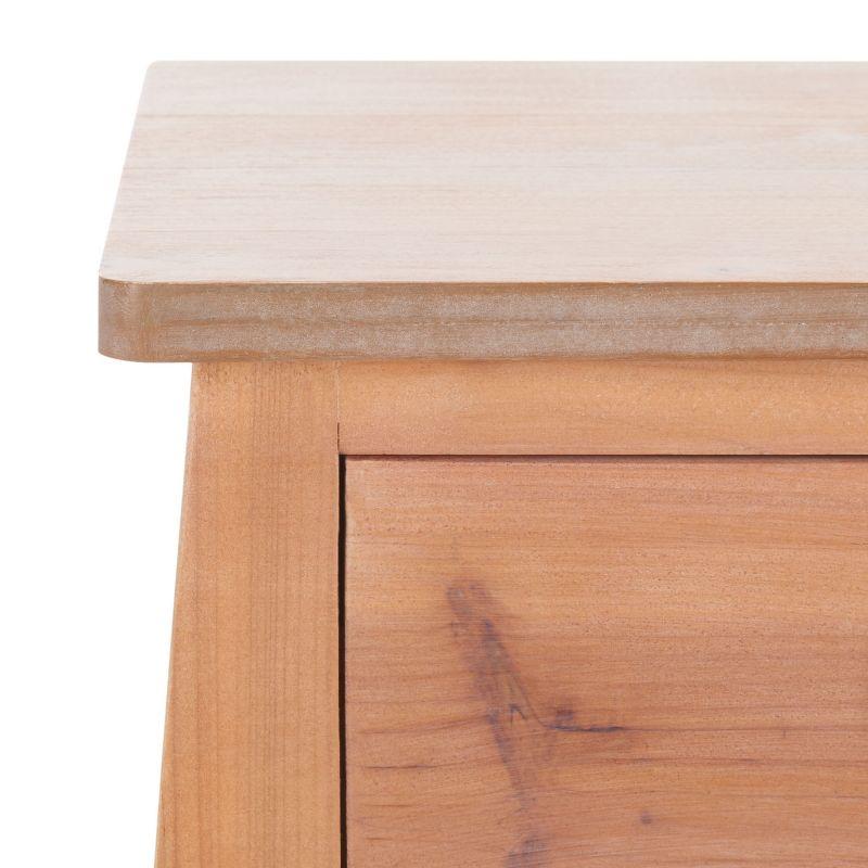 Thelma End Table - AMH6619C - Honey Natural - Safavieh Couture