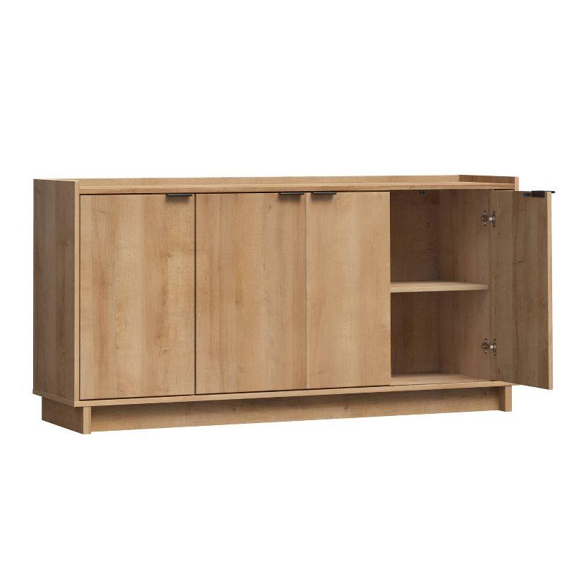 Prepac Simply Modern 4 Door Sideboard Console Table Cabinet