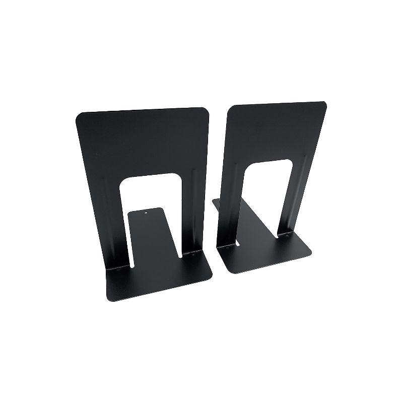 Huron 6 Steel Bookends Black Pair HASZ0039