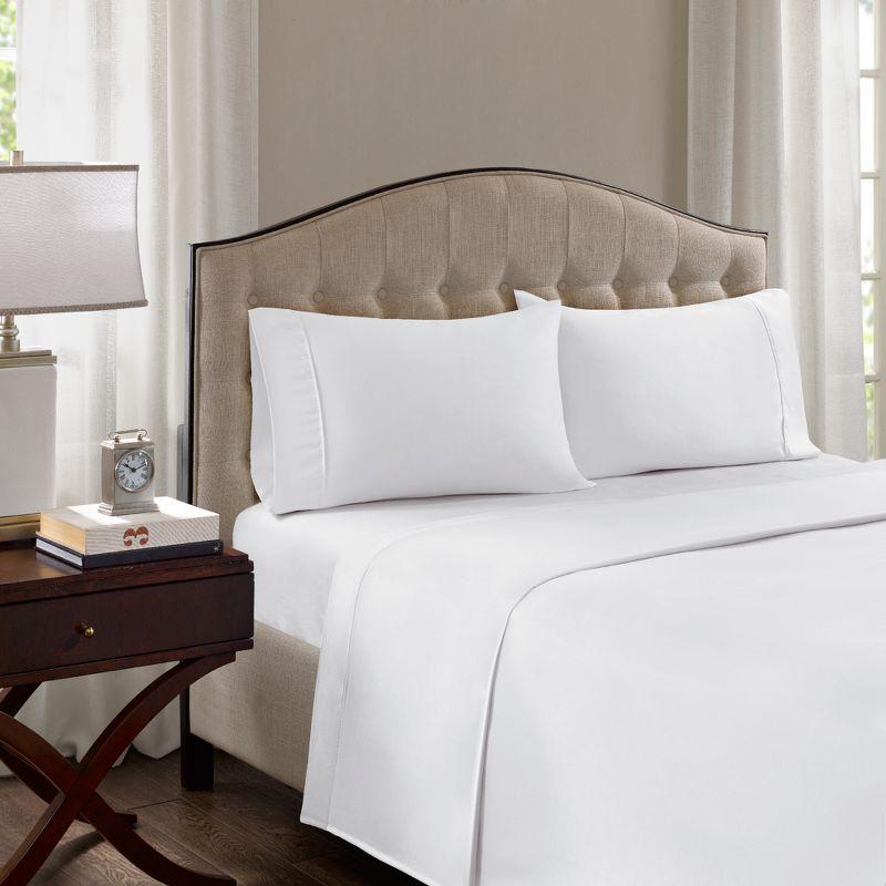 Madison Park 1500 Thread Count Cotton Blend Pillowcases (Set of 2)