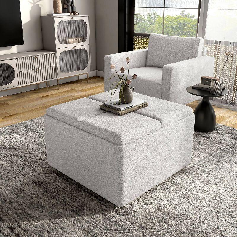 Lanla Upholstered Ottoman