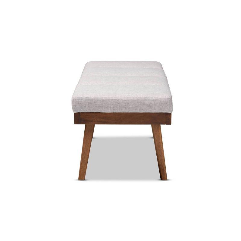 Larisa Wood Bench - Baxton Studio