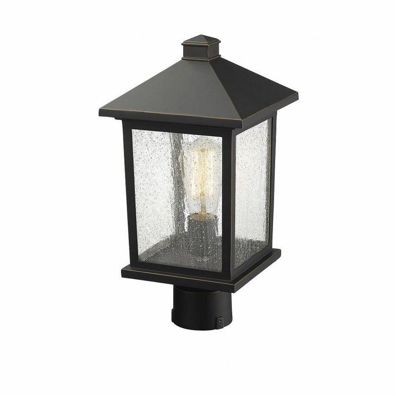 Z-Lite Portland 1 - Light Post Light in  Black