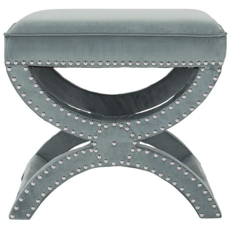 Mystic Ottoman - MCR4645 - Blue - Safavieh