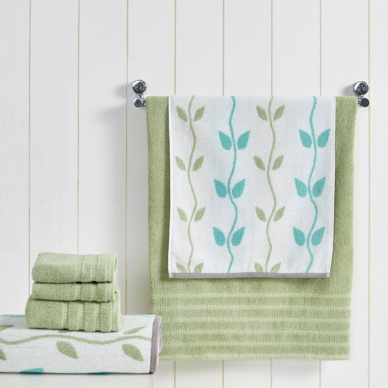 Sage Green Organic Cotton 6-Piece Towel Set