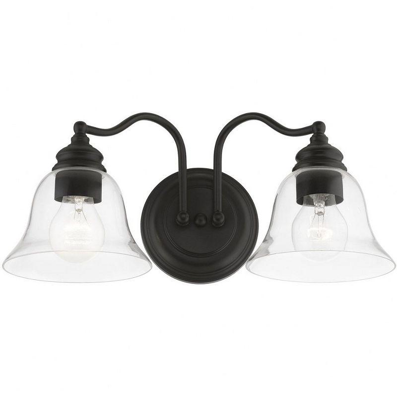 Livex Lighting Moreland 2 - Light Vanity in  Black