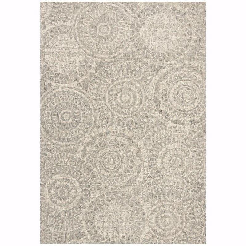 Salerna Hand Tufted Wool Abstract Rug