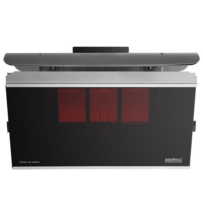 Platinum Smart-Heat - 300 Series Gas Patio Heater-Natural Gas Fuel Source in Stainless Steel Finish