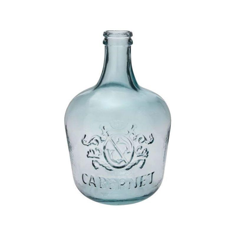 Contemporary Glass Jug Vase (17") - Olivia & May