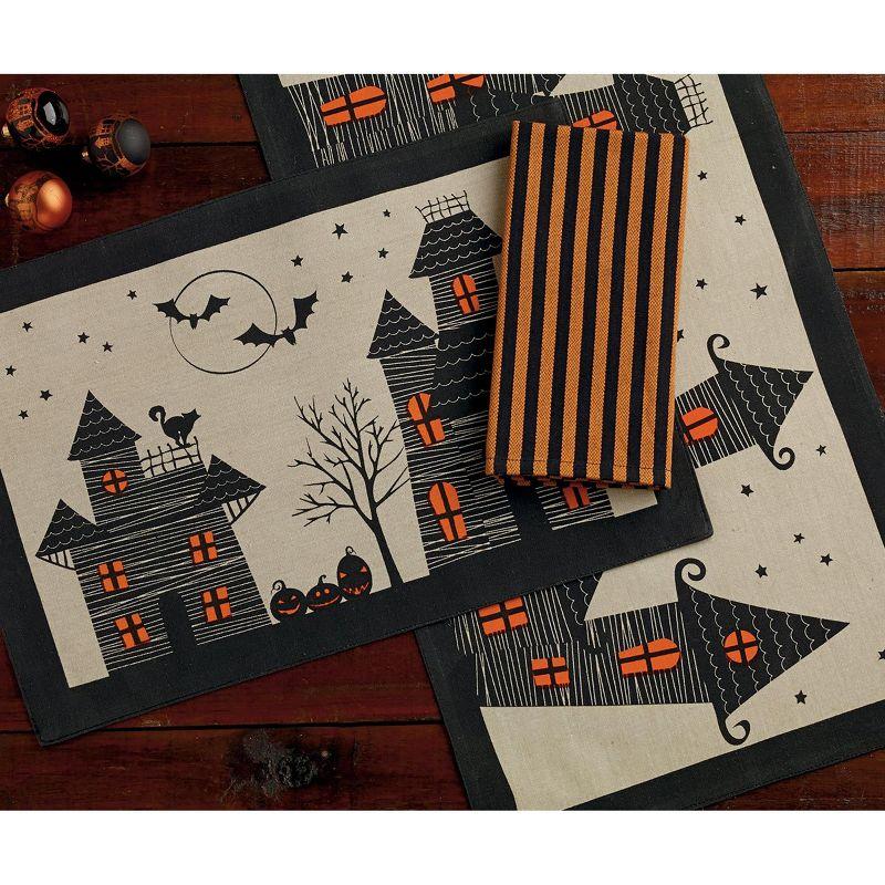 The Holiday Aisle® Turnage Haunted House Table Runner