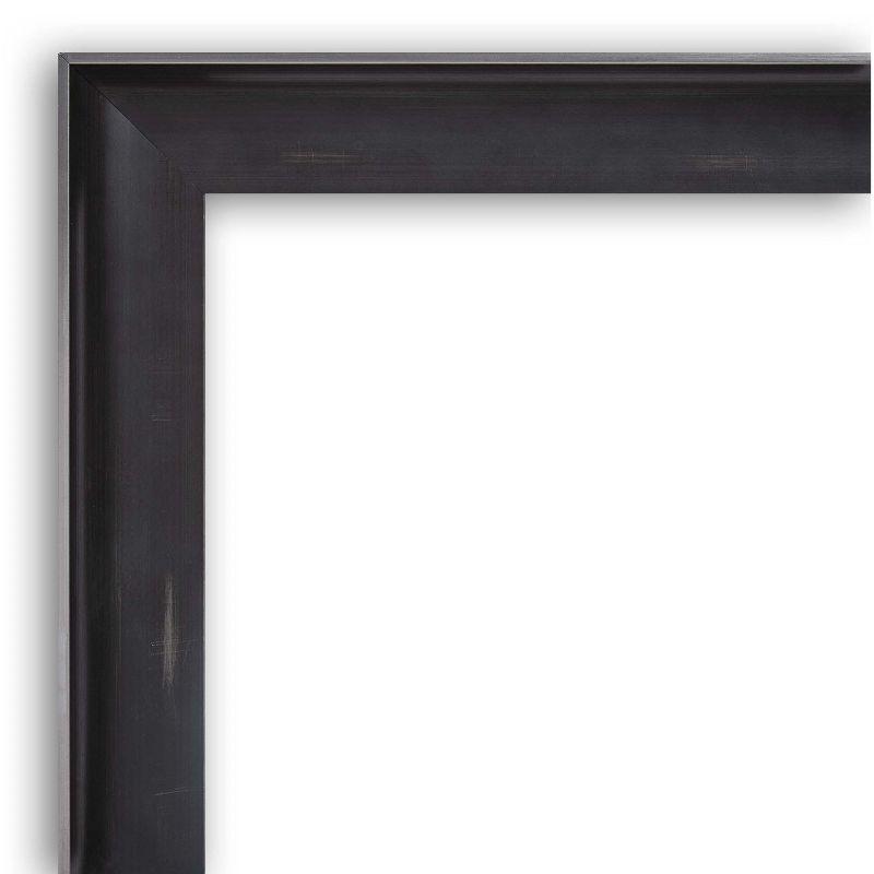 Amanti Art Allure Charcoal Non-Beveled Wood Wall Mirror 28.5 x 22.5 in.