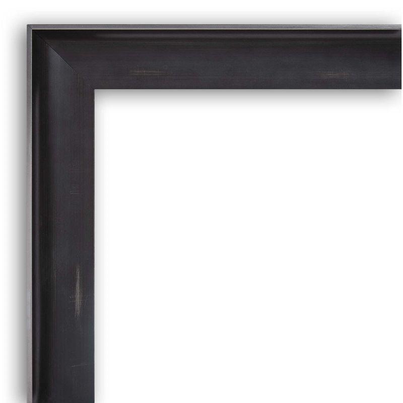 Allure Charcoal 28.5" x 22.5" Wood Framed Wall Mirror