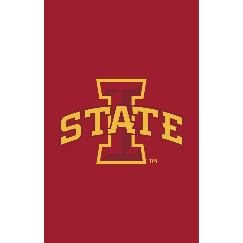 Iowa State University Red and Yellow Nylon Garden Flag