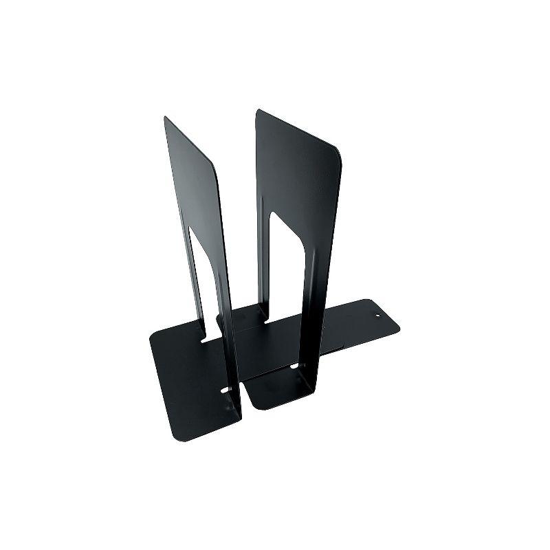 Huron 6 Steel Bookends Black Pair HASZ0039