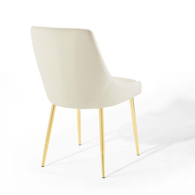 Modway Modway Viscount Performance Velvet Dining Chairs (Set of 2)
